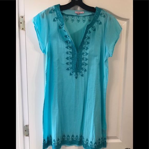 Calypso St. Barth Other - Calypso turquoise beach cover up